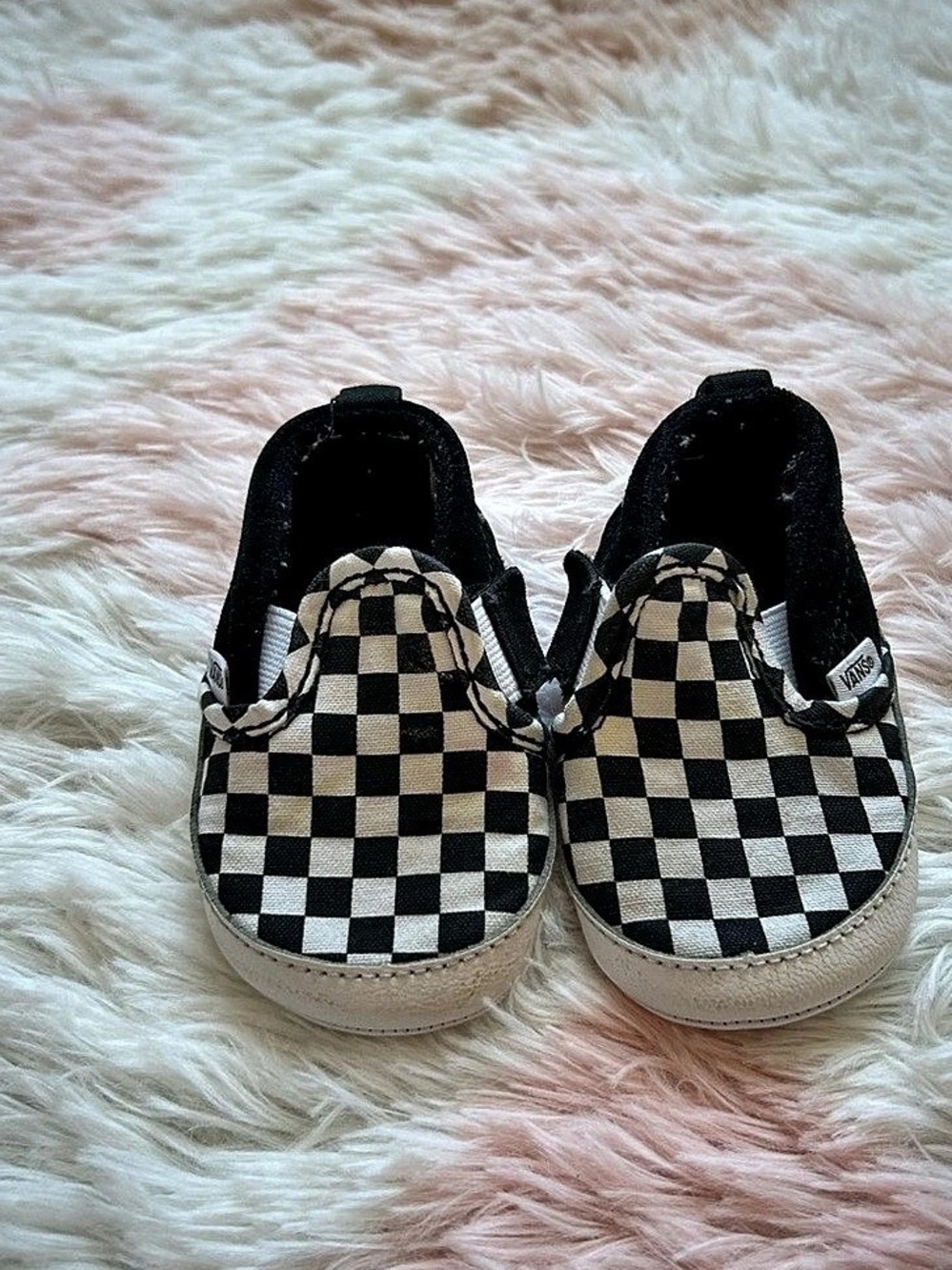 Vans Classic Slip-On Checkerboard Sneakers US 3